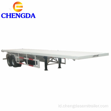 Flatbed Container Semi Trailer